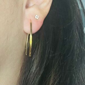 .925 and Gold plate Earrings